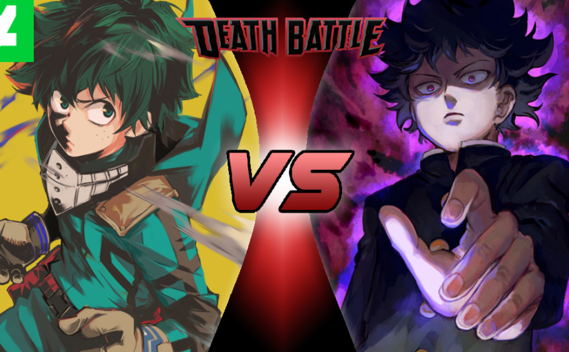 Izuku Midoriya VS Shigeo Kageyama – DEATH BATTLE!