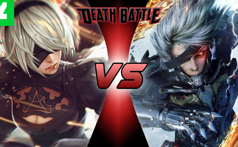 2B VS Raiden – DEATH BATTLE!